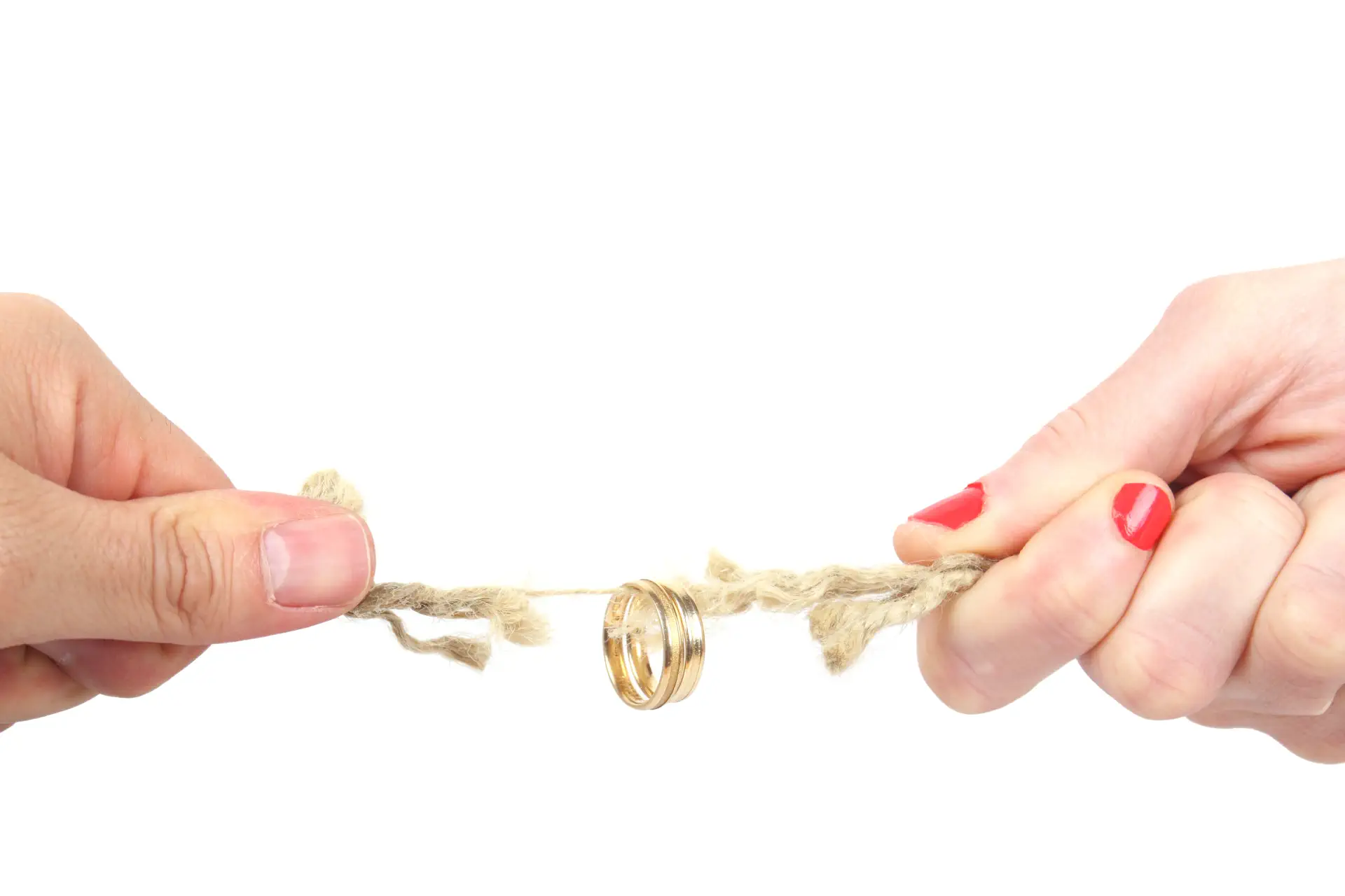 Couples commonly experience emotional tug-of-war during a contested divorce.